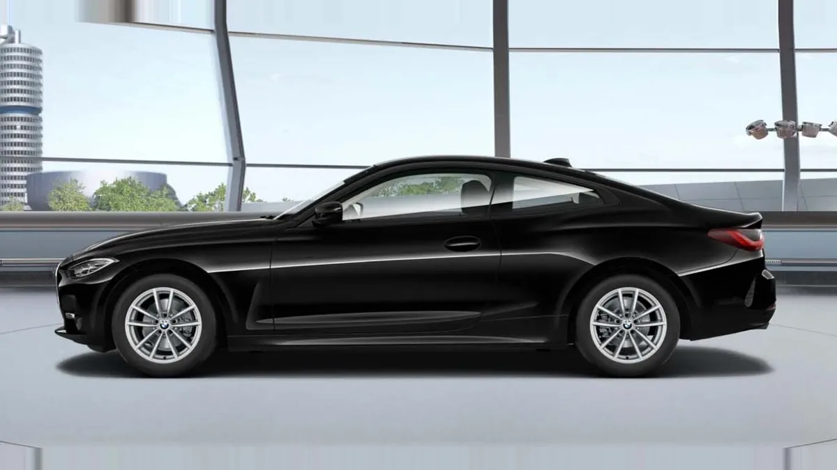 BMW Serie 4 420i Coupé en renting — Delantera