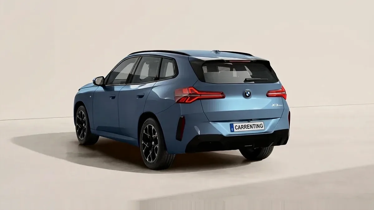 BMW X3 20d xDrive en renting — Delantera