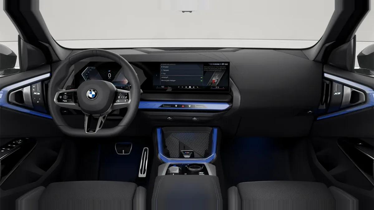 BMW X3 20d xDrive en renting — Interior