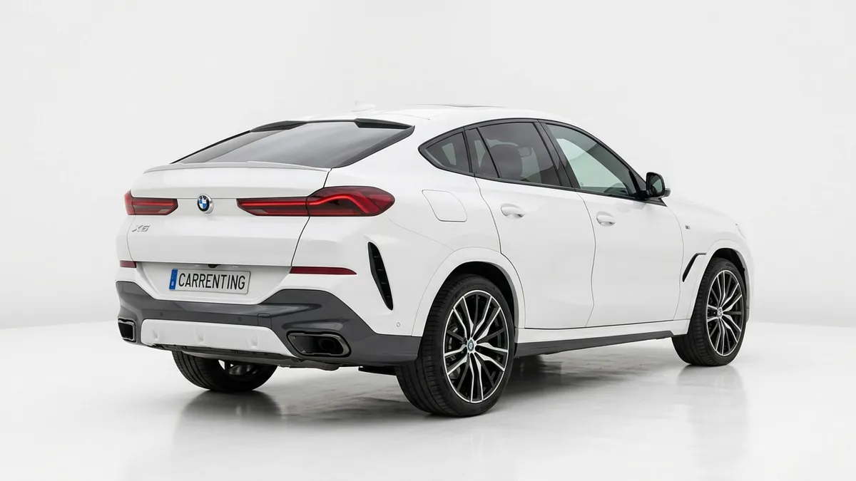 BMW X6 xDrive 40d M Sport en renting — Delantera
