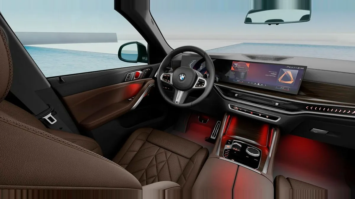 BMW X6 xDrive30d M Sport en renting — Delantera