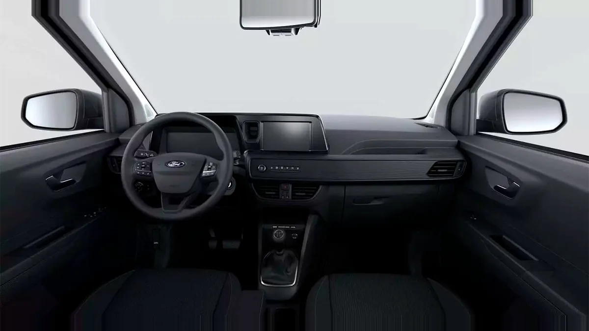 Ford Transit Courier Kombi 1.5 Ecoblue Trend II en renting — Trasera