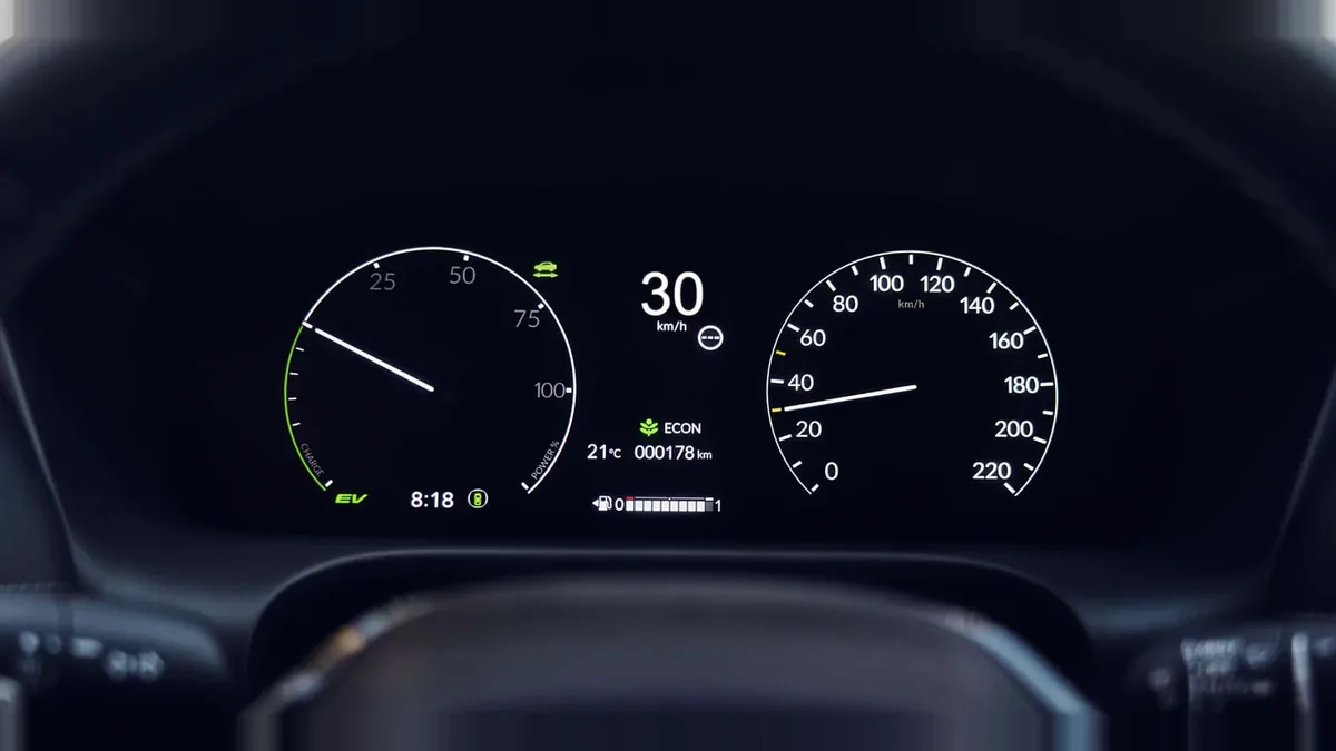 Honda ZR-V 2.0 i-MMD Sport 184CV MA en renting — Interior