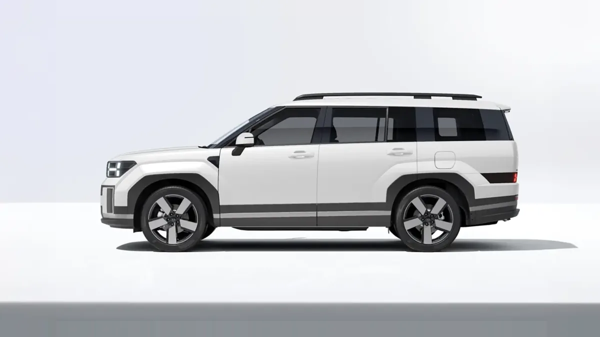 Hyundai Santa Fe 1.6 T-GDI Maxx PHEV 252CV 4x4 6AT en renting — Lateral