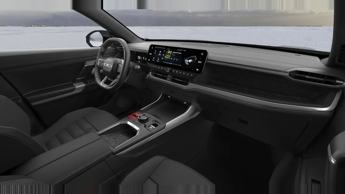 Jeep Compass 1.2 MHEV Altitude 145CV en renting — Interior