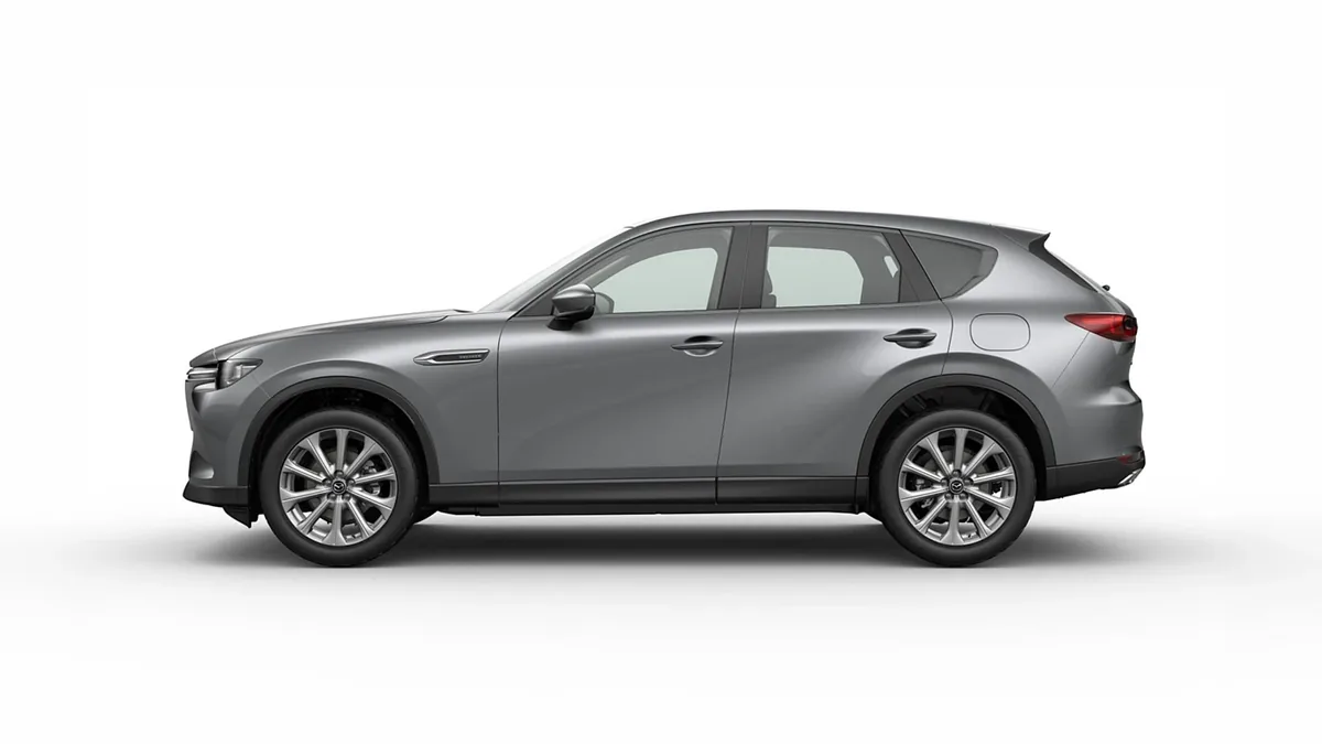 Mazda CX-60 e-Skyactiv D MHEV 8AT RWD Exclusive-Line en renting — Lateral