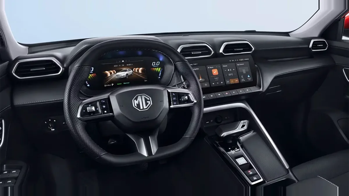 MG ZS Hybrid+ Business en renting — Lateral