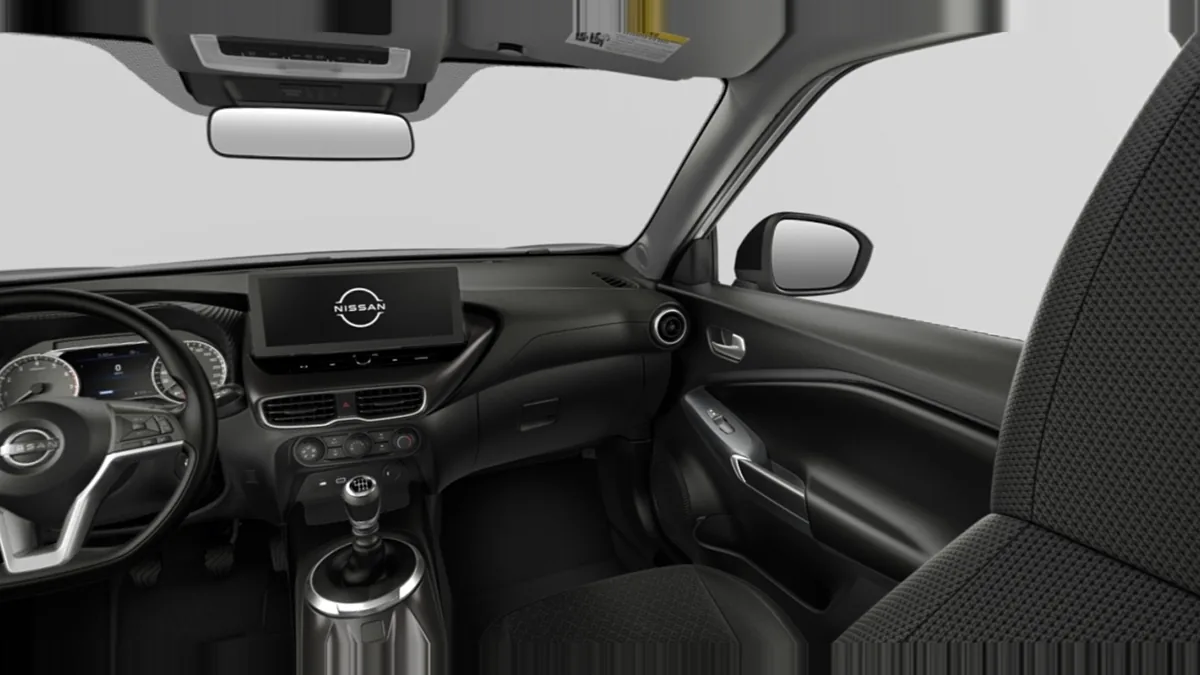 Nissan Juke 1.0 DIG-T 114CV Acenta II en renting — Interior