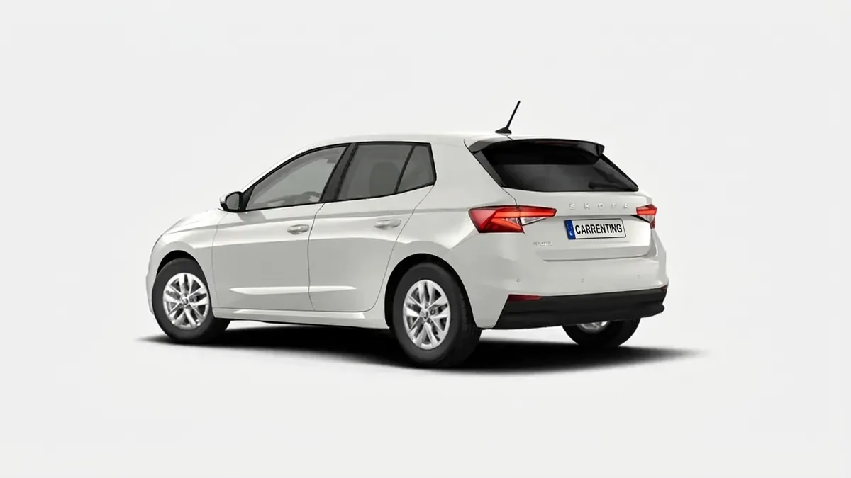 Škoda Fabia 1.0 TSI DSG Selection en renting — Delantera