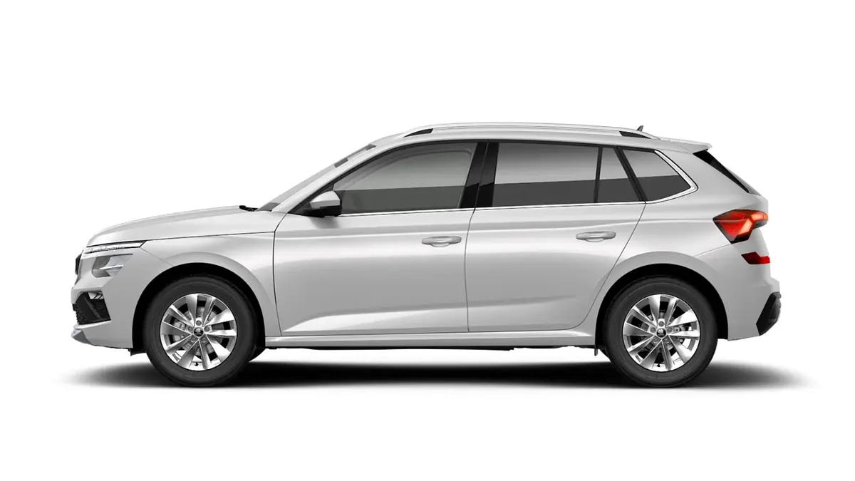 Škoda Kamiq 1.5 TSI DSG Selection en renting — Lateral
