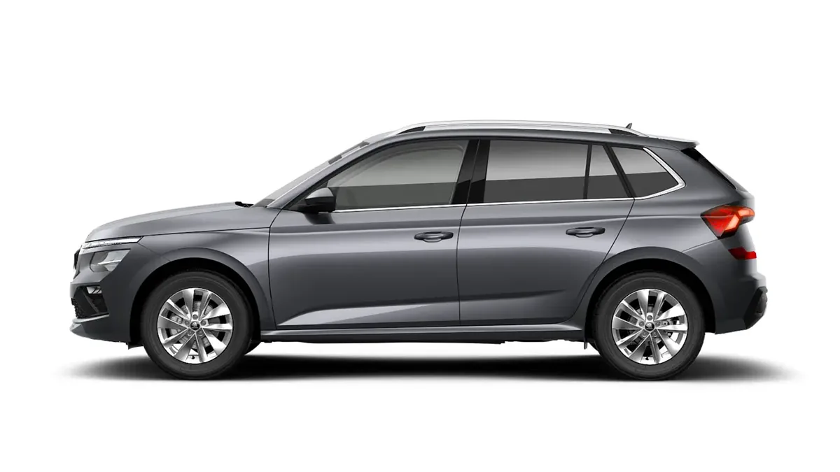 Škoda Kamiq 1.5 TSI DSG Selection en renting — Trasera